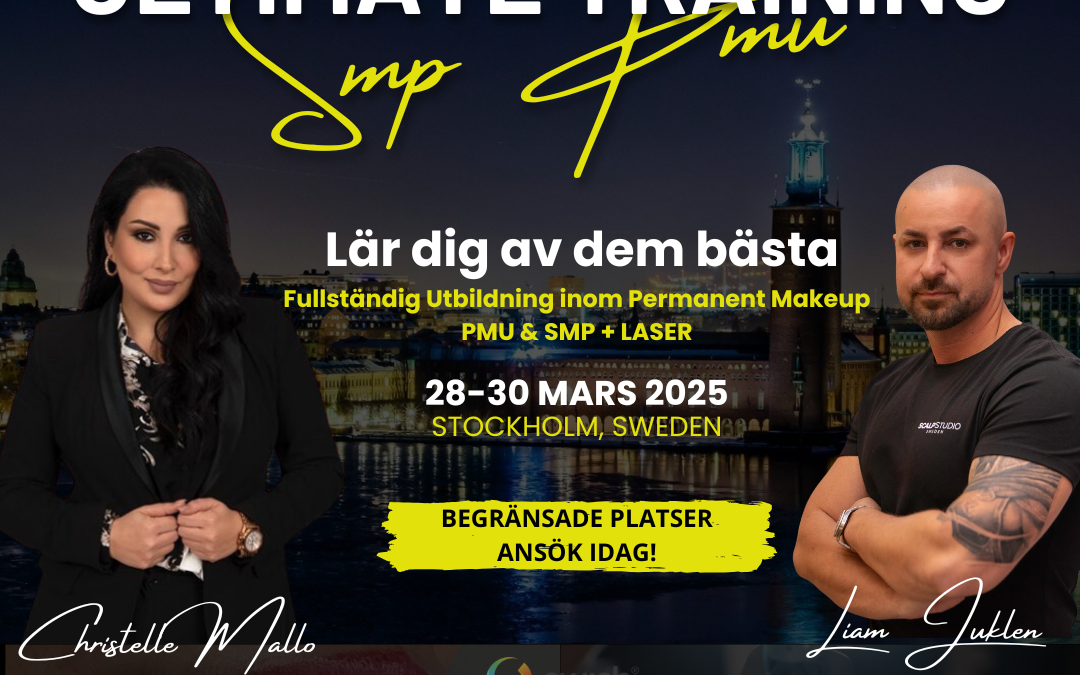 Sveriges Största PMU & SMP Utbildning den 28-30 Mars 2025 i Stockholm